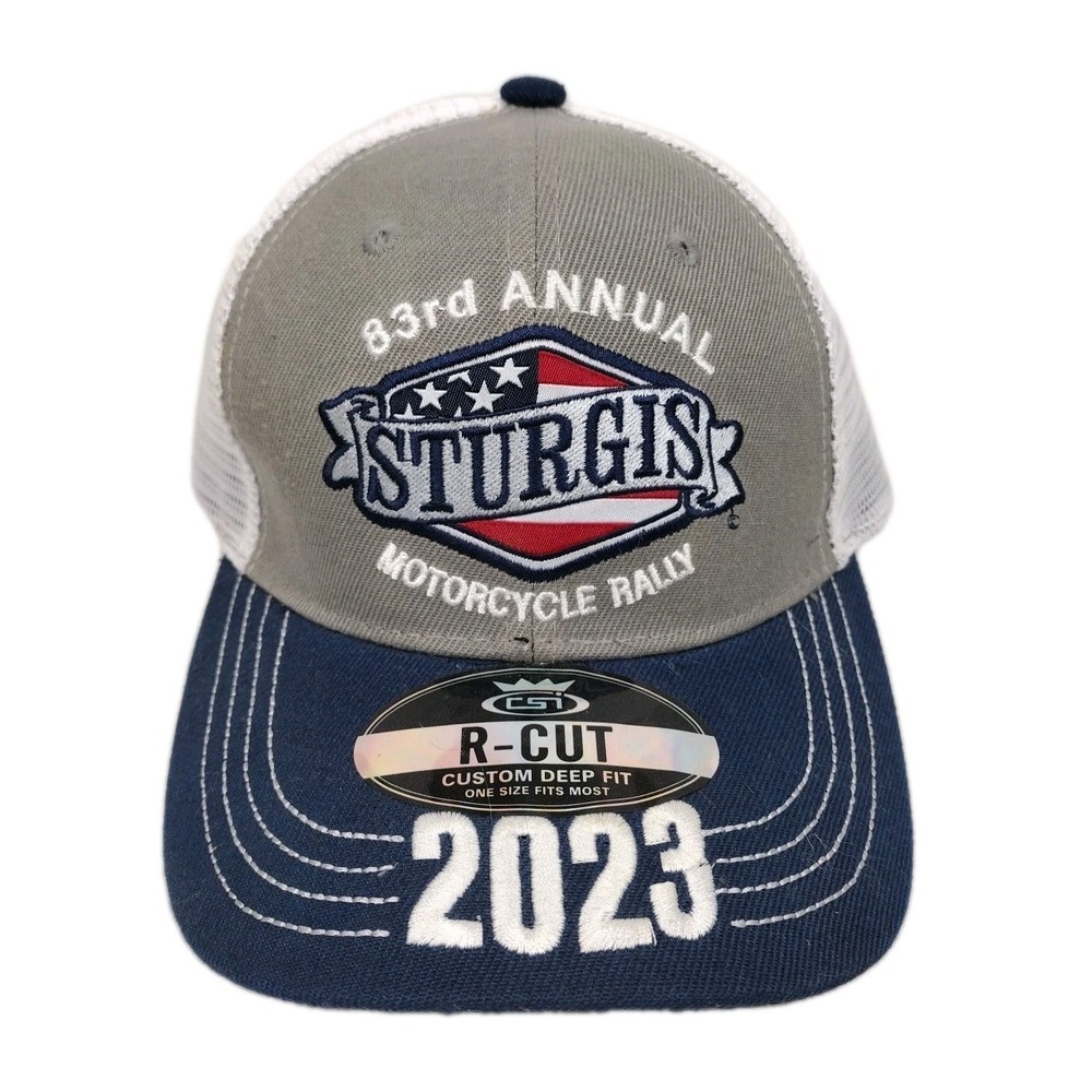 Lorimco Sturgis Rally 2023 83rd Annual Hat Cap Mesh NWT